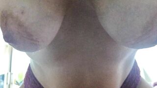 Big natural bouncy breasts teaser