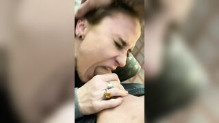 Sucking a hot guys cock