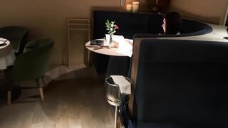 Fucked a stranger PORN MODEL on the first date in the restroom of the restaurant.Jolie Butt & Eros