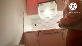 Amazing ORGASM We did it in the Kitchen!! Passionate sex