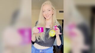 420 CANNABIS BABE SMOKING MY BUBBLER IN MY ROOM BIG CLOUDS ASMR FETISH // BLONDE BUNNY