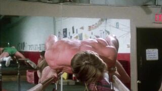 A 1970's Gymnastics Lesson, Full Frontal, Hairy Pussy. Movie Clip 1977