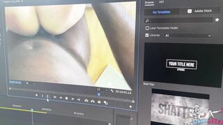 Gagging on a huge cock Full video on Fansly/bunnyholez follow for Free