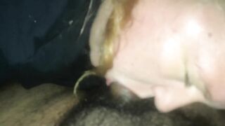 Step sister loves, sucking cock