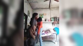 Indian desi bhabhi fucked dever beautiful village sex Dehati romantic doggy style with Sushma