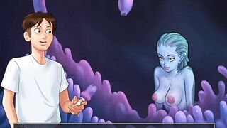 SUMMERTIME SAGA- SEA MONSTER'S BLOWJOB PART 151