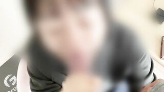 【個人撮影】朝彼氏が仕事行く前にフェラしました I gave my boyfriend a blowjob in the morning before he left for work.