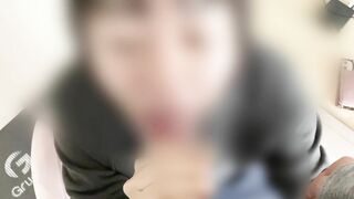 【個人撮影】朝彼氏が仕事行く前にフェラしました I gave my boyfriend a blowjob in the morning before he left for work.