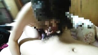 【ごっくん】アラフィフ主婦に可愛がられながら、フェラされる Mouth ejaculation Blowjob of a housewife in her 40s