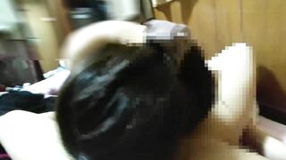 【ごっくん】アラフィフ主婦に可愛がられながら、フェラされる Mouth ejaculation Blowjob of a housewife in her 40s