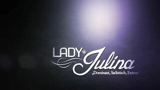 Submissive boot licker get your cum permission from Mistress Lady Julina