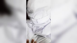 Srilankan Schoolgirl Pussy FINGERING by Stepbrother අල්ලපු ගෙදර නංගිට ඇගිල්ල ගැහුවා ස්කූල්