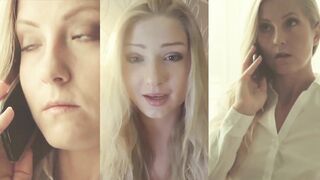Hot Blondie Arteya Enjoys Healing Sex Session With Sicilia & Her Lover - VIP SEX VAULT