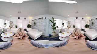 VR BANGERS Juicy date with hot skinny blonde Kiara Cole VR Porn