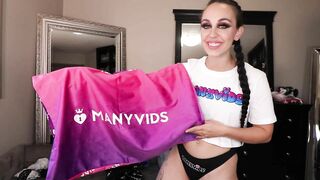MANYVIDS MERCH UNCENSORED TRY ON HAUL
