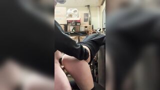 CO worker makes me squirt then FUCKS my dripping wet pussy