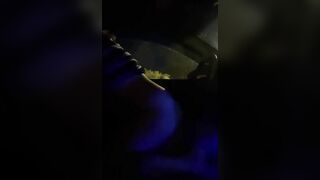 Riding His Cock Both Ways in Front Seat of Car