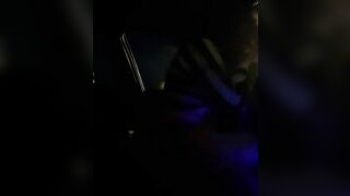 Riding His Cock Both Ways in Front Seat of Car