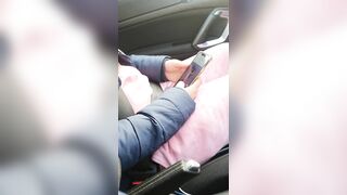 Fucking Wet Step Mom Pussy In Car without condom