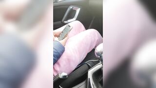 Fucked around town.. Dick so good, Step mom begged for it TWICE in the car!!