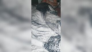 Step son fuck and cums inside step mom Ass