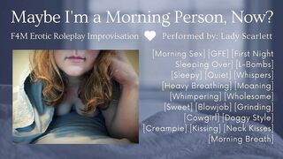 F4M Audio Roleplay - Morning Sex With Your New Girlfriend - Improvised Erotic Roleplay