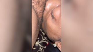 How to eat Hairy pussy eating????