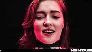 Real Life Hentai - Cumflation - Jia Lissa Deep throat and got inflated with Cum