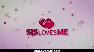 Stepsis Teaches Sex Lesson From Stepbro - SisLovesMe