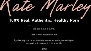 Real Couple's Erotic Snuggling Handjob - Kate Marley - Trailer
