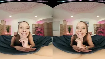 Busty brunette wants you to make her orgasm in VR