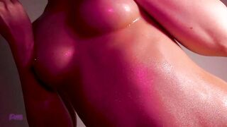 Oiled up steamy amateur sex tape | PetitTits