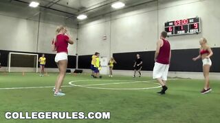 COLLEGERULES - Strip Dodgeball With Payton Simmons, Carter Cruise, Tucker Starr & More