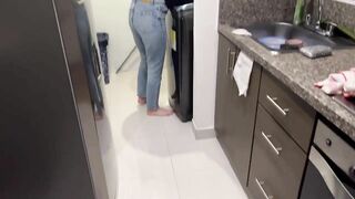 I fuck my stepsister into the laundry room while.