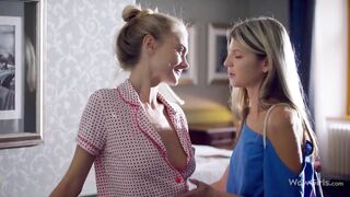 WOWGIRLS Gorgeous Eastern European models Gina Gerson and Nancy A passionately fucking each other