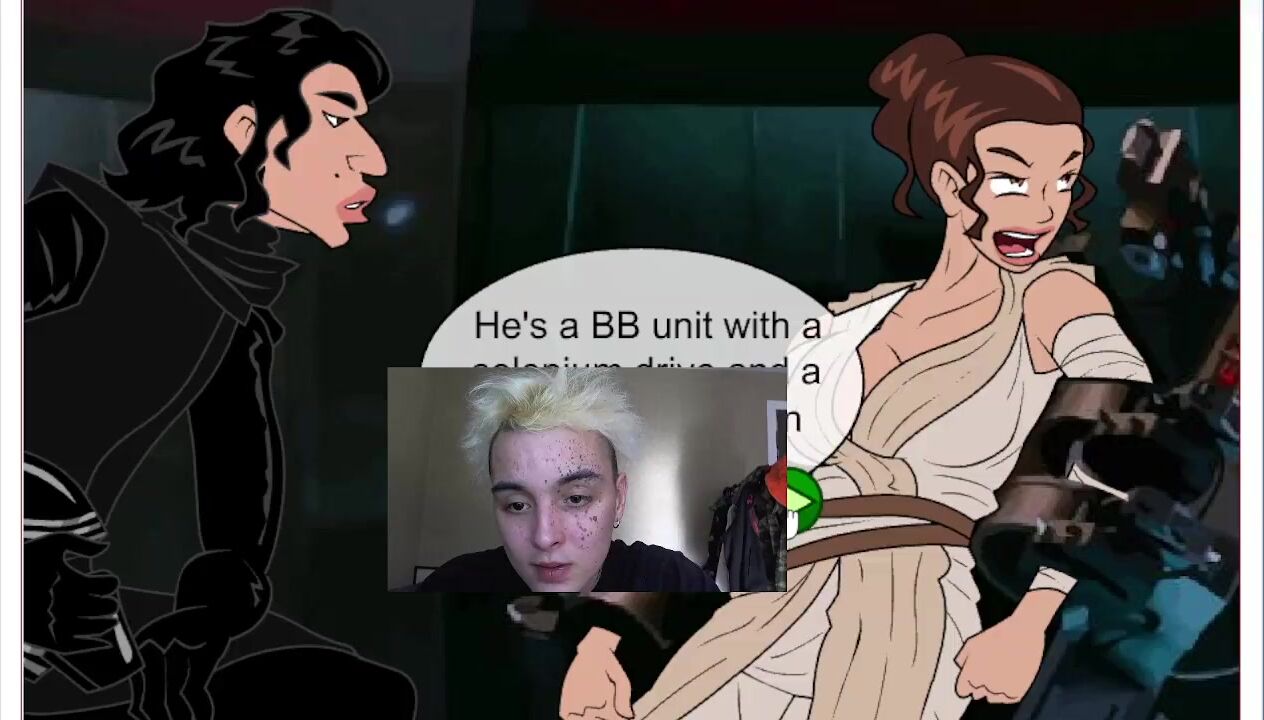 STAR WARS: The lust awakenens / Kylo ren fuck Rey big boobs