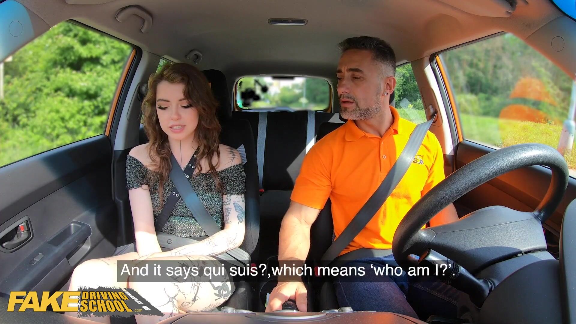 FakeDrivingSchool Teen Eden Ivy Fucks for a Discount